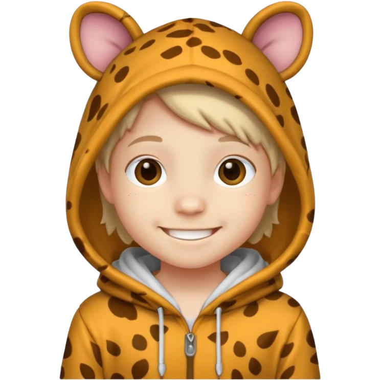 Animal Hoodie Kid emoji