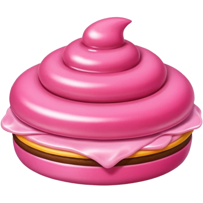 pink food emoji