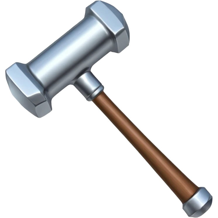 big party hammer emoji