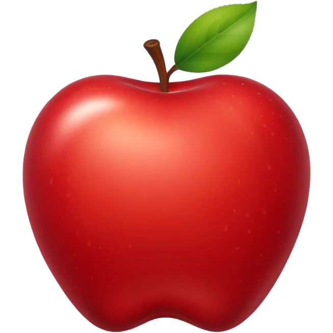 Sticker de la manzanita de iPhone emoji