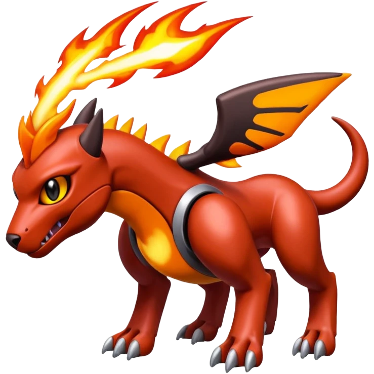 Houndoom-Genesect-Pokémon-Fakémon-hybrid-creature emoji