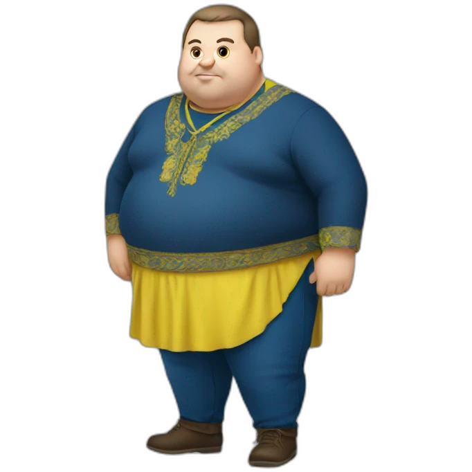 Fat Ukrainian emoji
