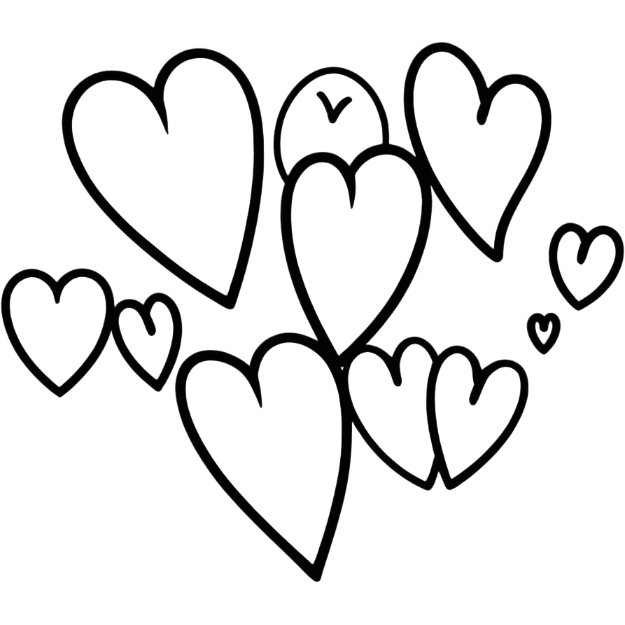 Hearts emoji