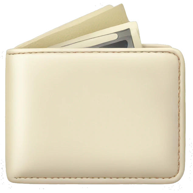 cream Wallet emoji