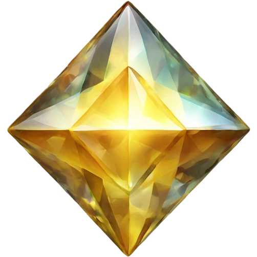  four-point star diamond but glass emoji