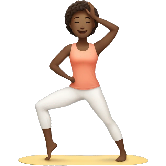 yoga enthusiast emoji