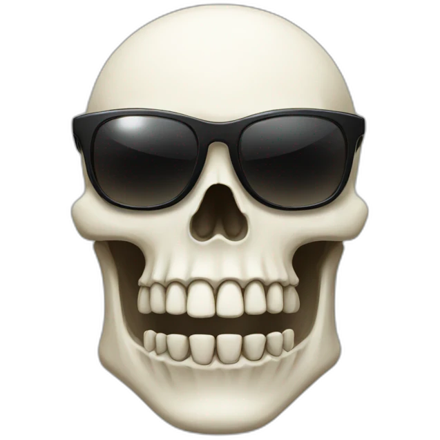 skeleton-sun-glasses emoji