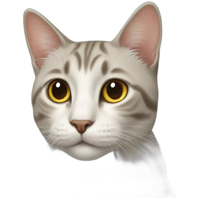 Cat two emoji