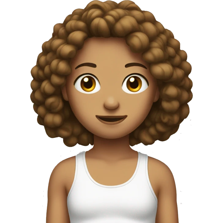 White tank top emoji