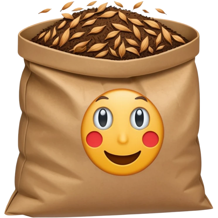 Mulch bag emoji