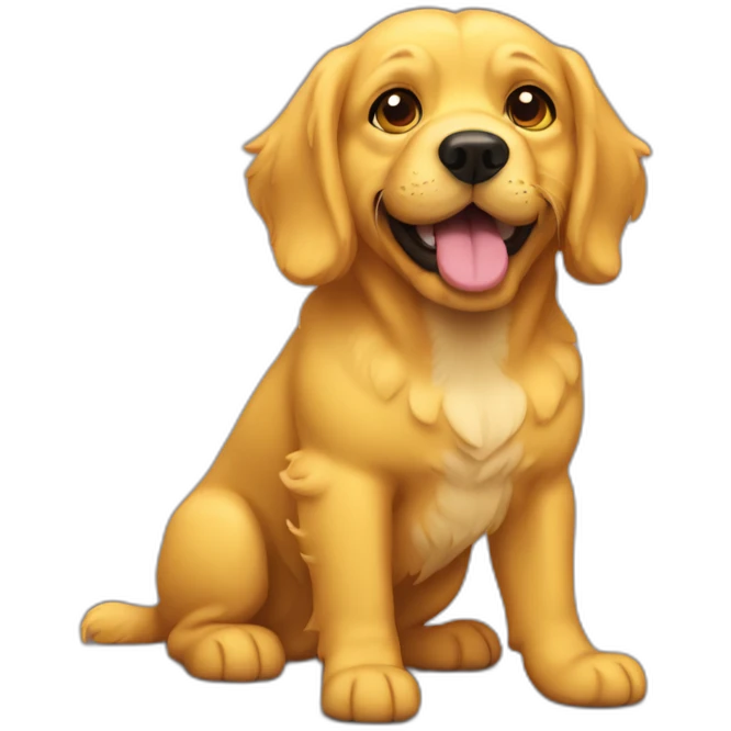 yellow cobberdog emoji