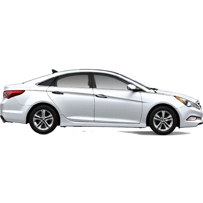 2012 Hyundai Sonata Blue side view emoji