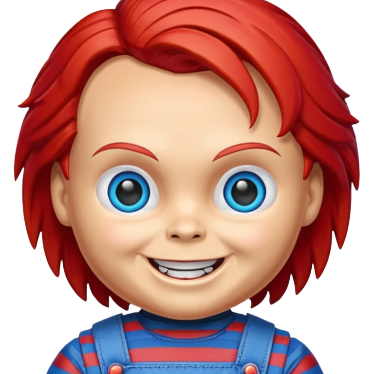 Un emojin de chuky emoji