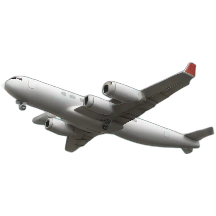 Avion sur elephent emoji