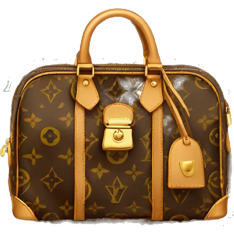 louis vuitton purse emoji