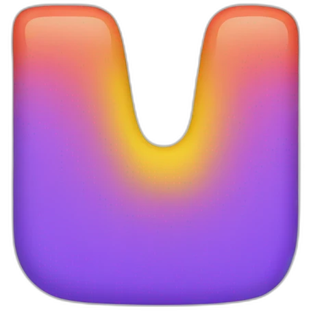 An emoji shaped like the letter U emoji