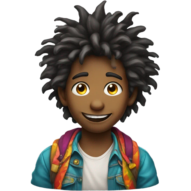 Freaky boy  emoji