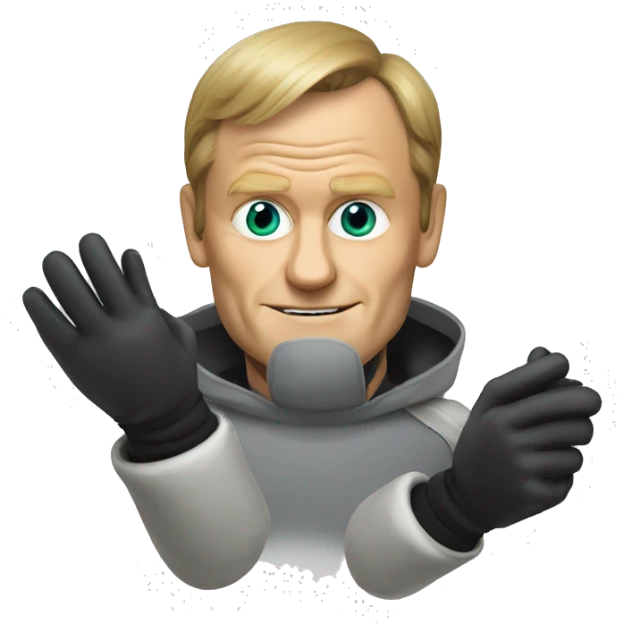 donald tusk in gloves emoji