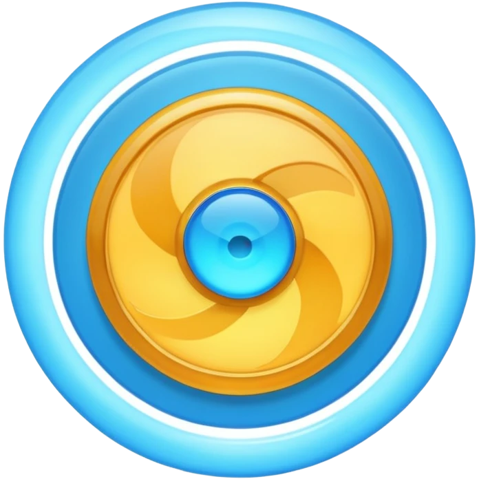 make me a loading skyblue emoji rotating animateded one emoji