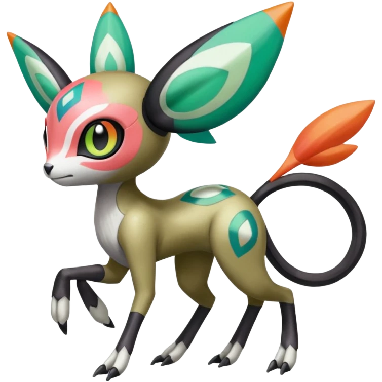 Meloetta-Spinomon-Trico-Pokémon-Digimon-Fakémon-fusion-hybrid-creature emoji
