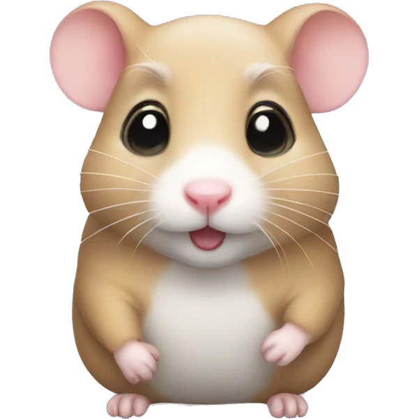 bald hamster emoji