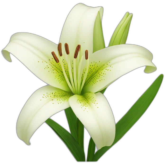 lily flower emoji