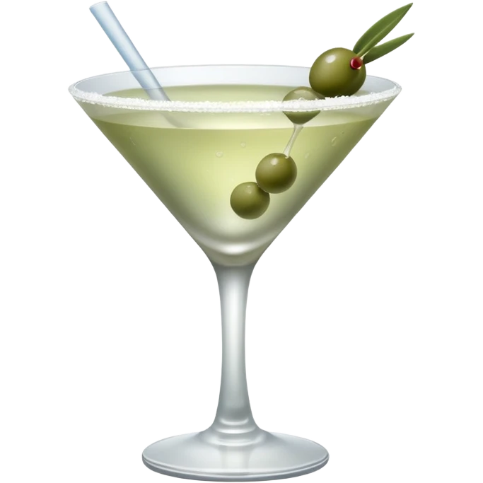 aestetic dirty martini glass emoji