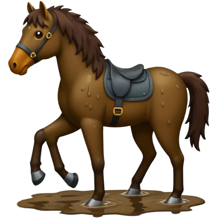 Swamp horse emoji