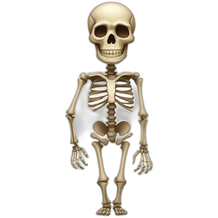 skeleton emoji