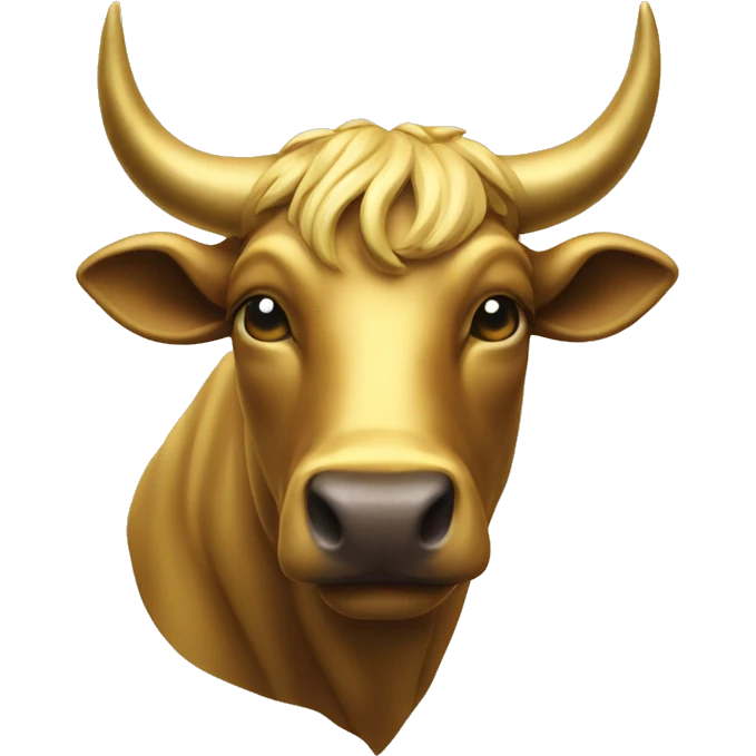 golden bull emoji