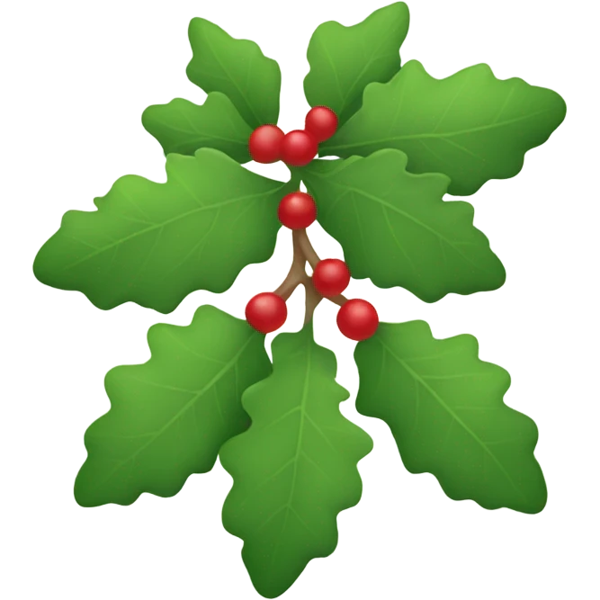 mistletoe emoji