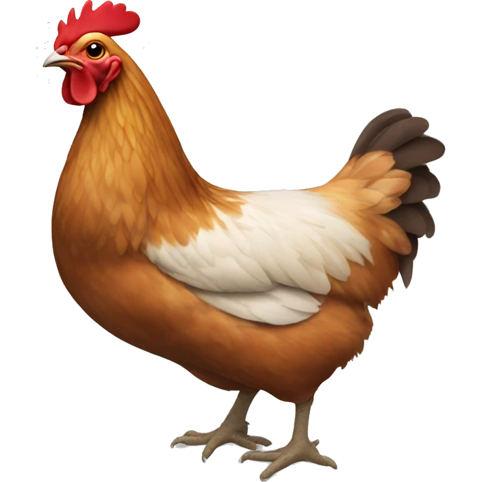 Hen  emoji