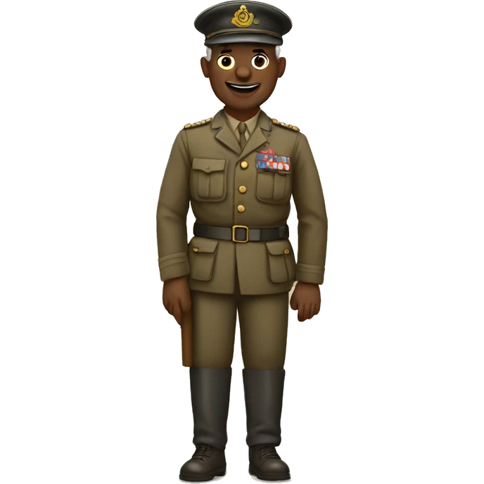 disabled ww1 veteran without leg emoji