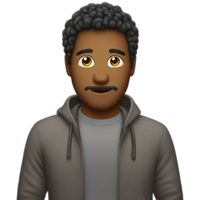 Emoji effrayant emoji