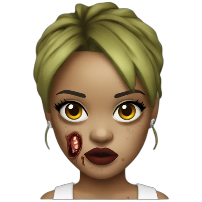 zombi rihanna emoji
