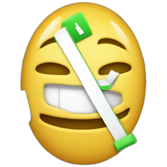 Un écran d'ordinateur avec les lettres vertes qui tombent sur fond noir emoji