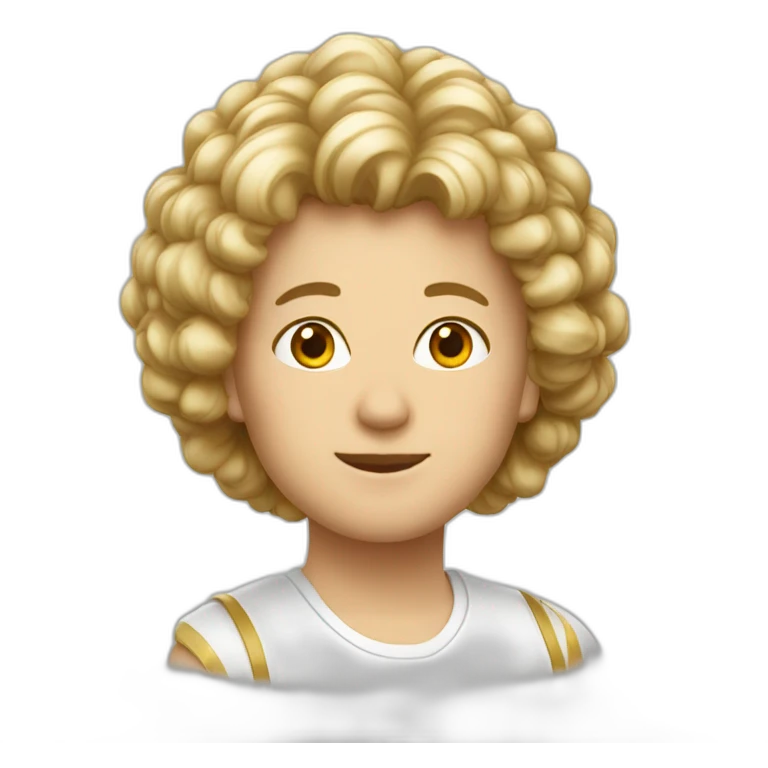 breizh à cheveux blancs emoji