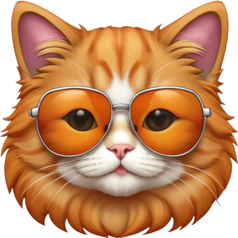 Cat wearing sunglasses emoji