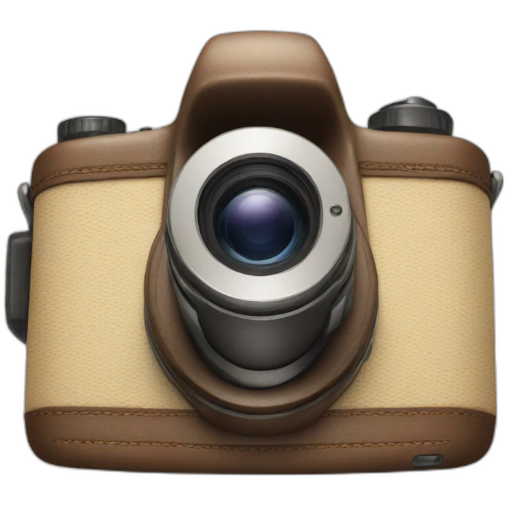 a camera emoji