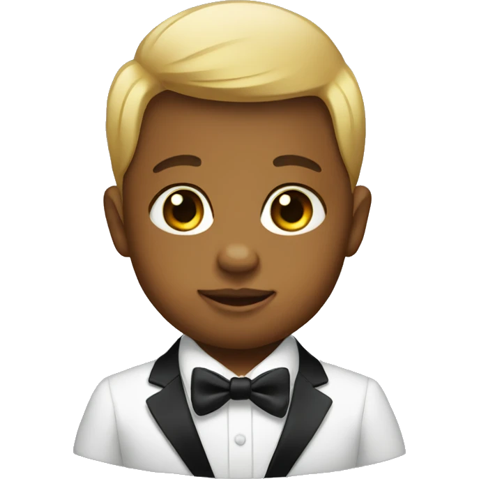 baby in tuxedo emoji