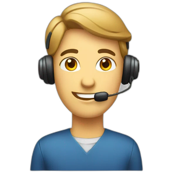 call center emoji