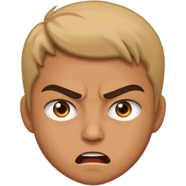 Angry but in love emoji