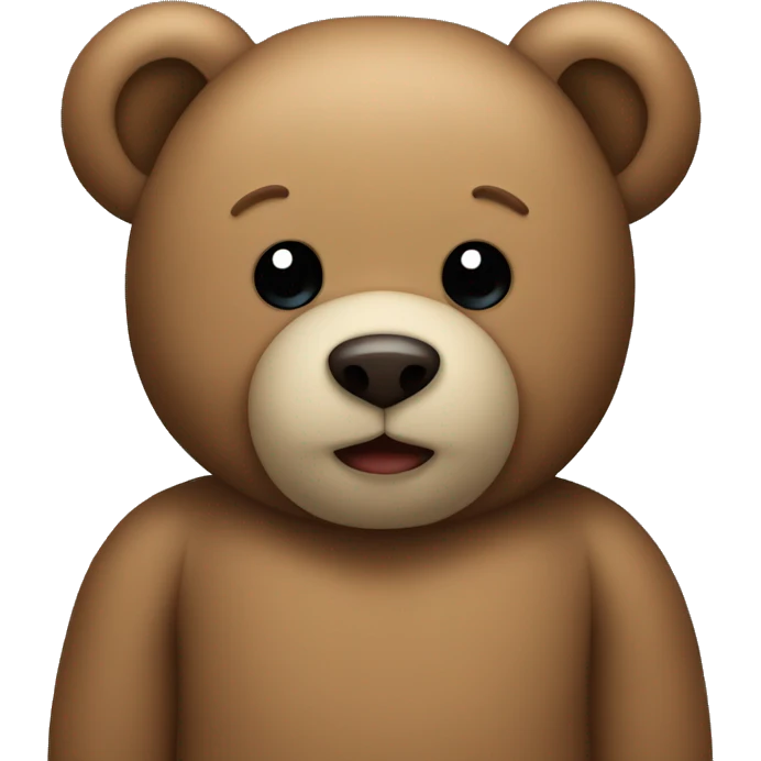 Teddy bear emoji