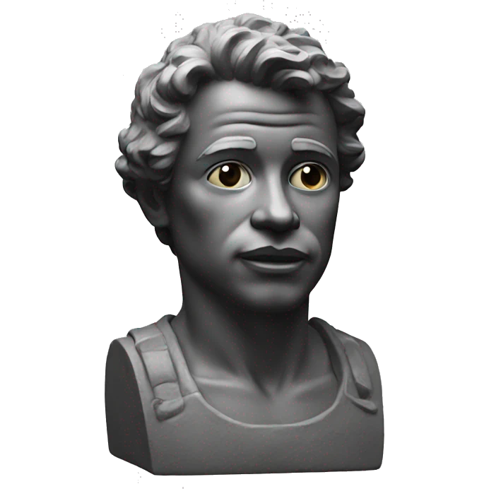 sculpture david emoji