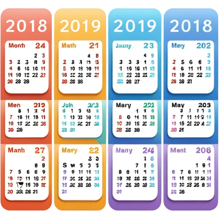 calender month emoji