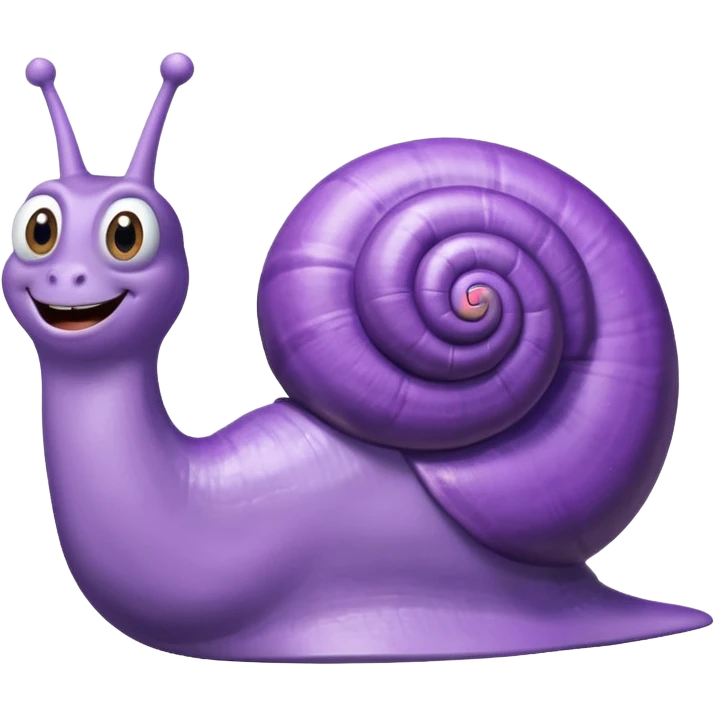 Gary the snail from Spongebob, smiling emoji