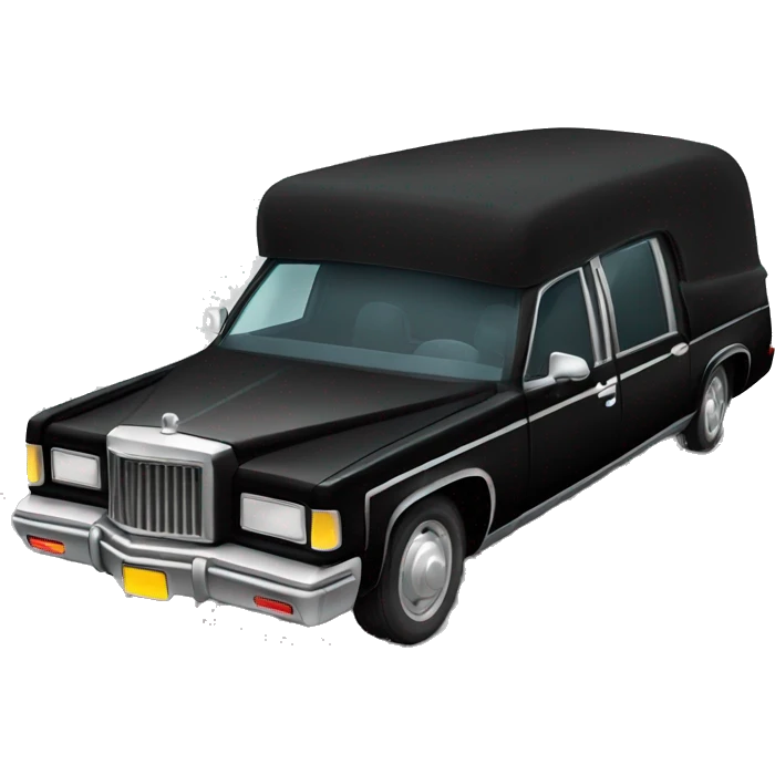 Hearse emoji