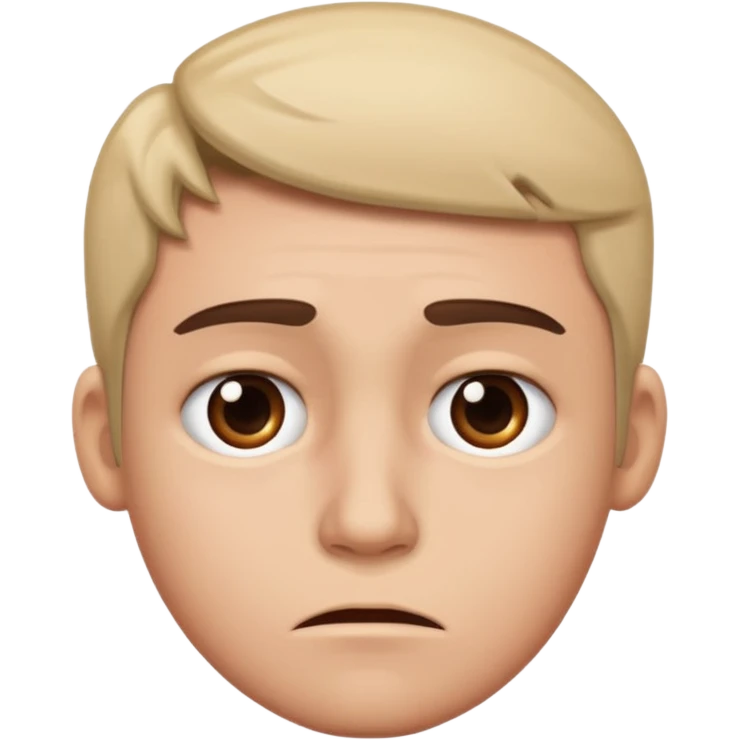 Person feeling disappointed emoji