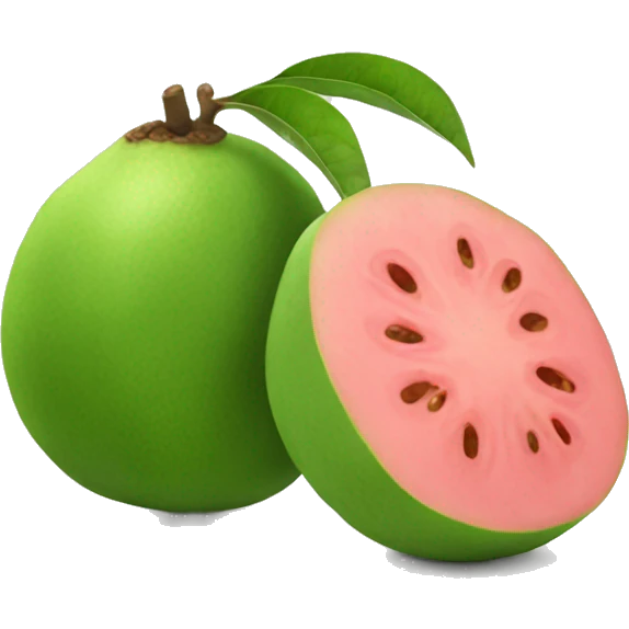a guava emoji