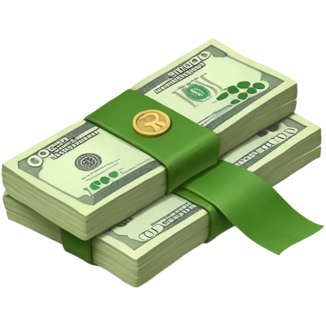 bundle of Indian rupee cash emoji